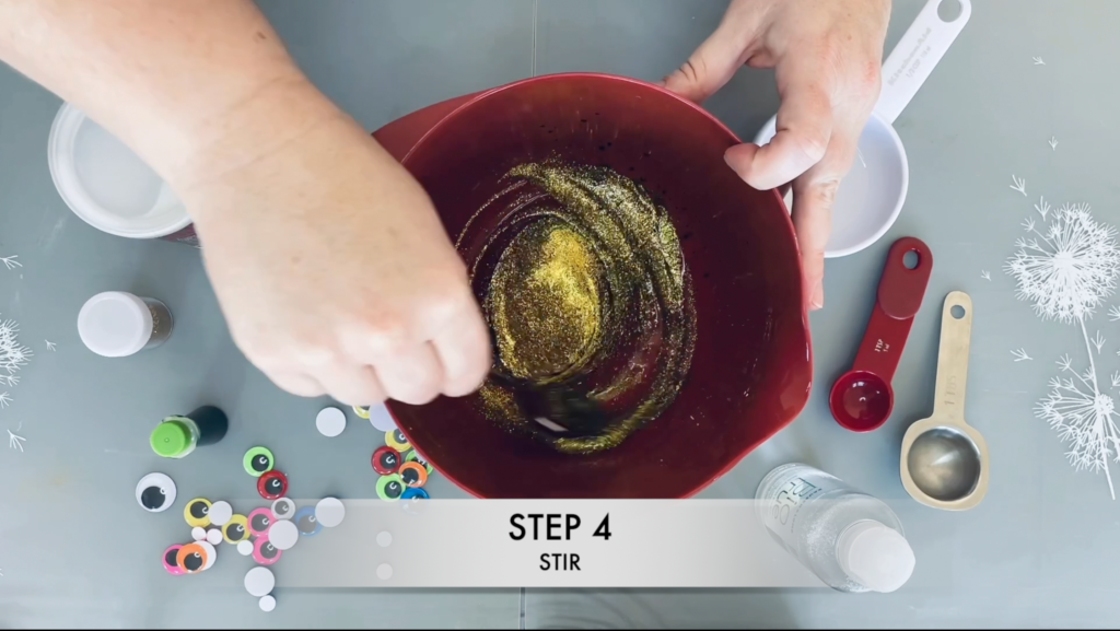Step 4: stir
