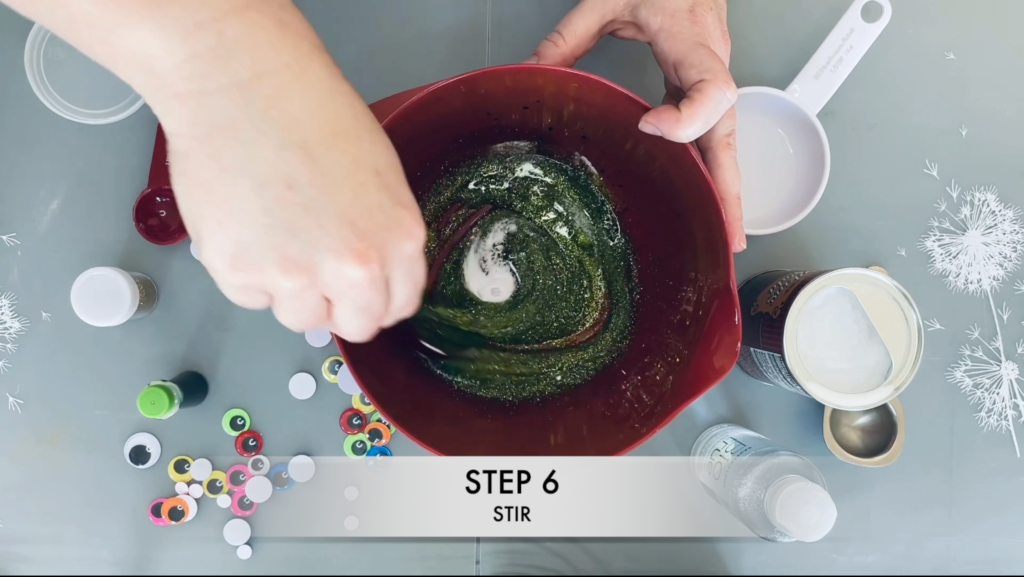 Step 6: stir