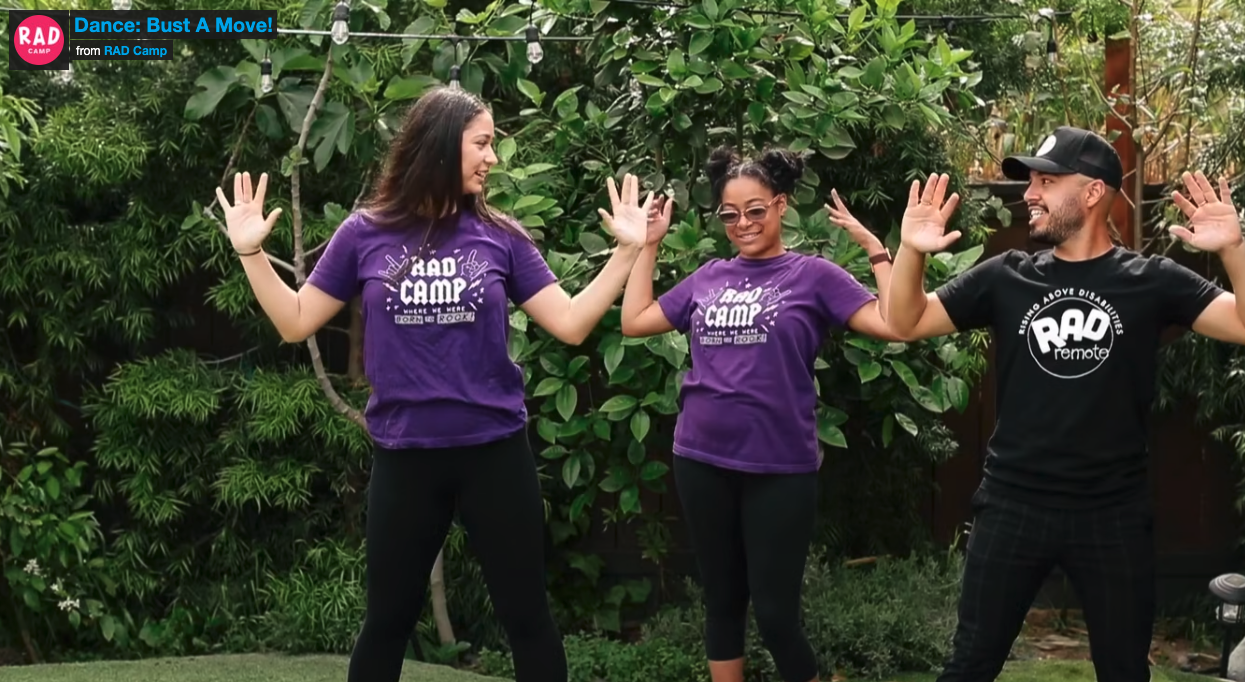 Just Bust a Move! RAD Camp