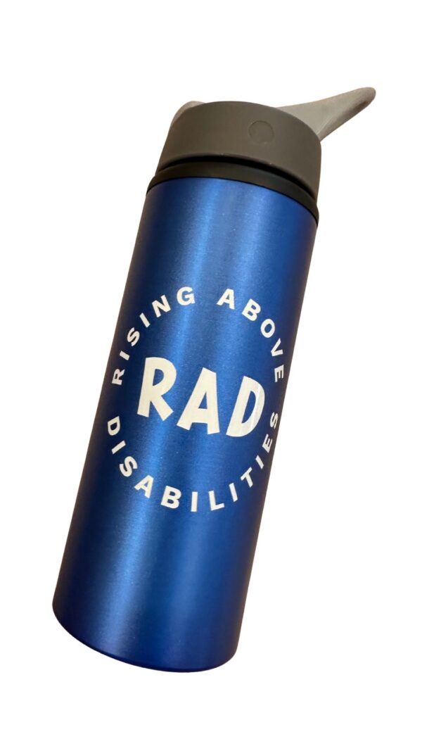 RAD Blue Water Bottle