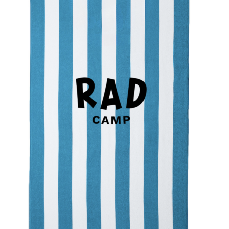 RAD Blue Beach Towel Copy